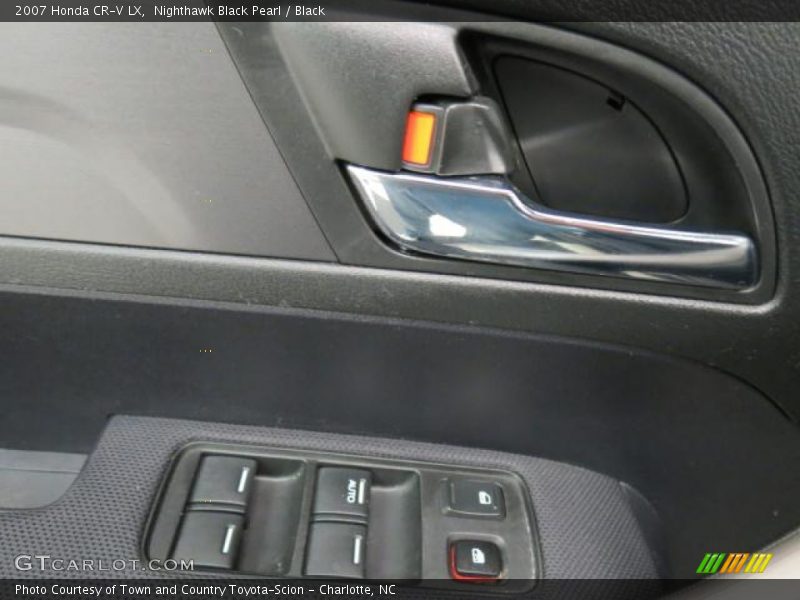Nighthawk Black Pearl / Black 2007 Honda CR-V LX