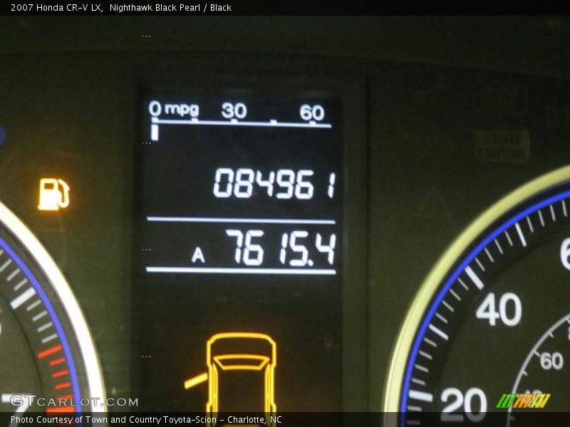 Nighthawk Black Pearl / Black 2007 Honda CR-V LX
