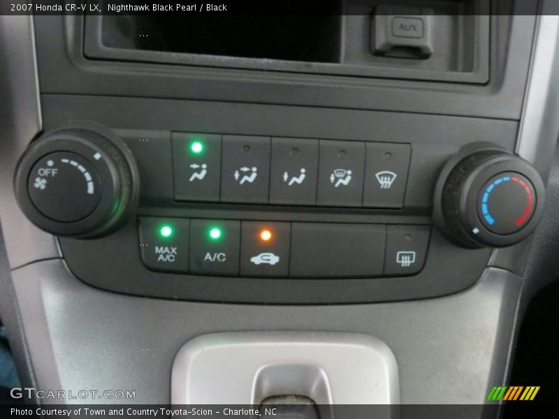 Nighthawk Black Pearl / Black 2007 Honda CR-V LX