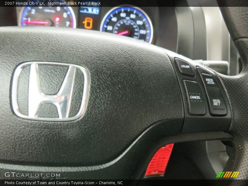 Nighthawk Black Pearl / Black 2007 Honda CR-V LX