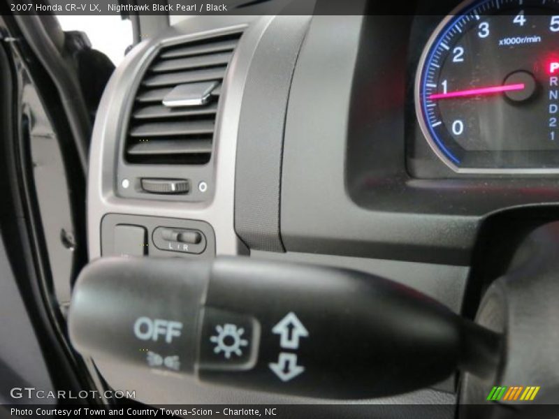 Nighthawk Black Pearl / Black 2007 Honda CR-V LX