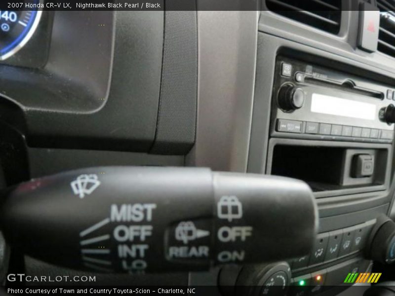 Nighthawk Black Pearl / Black 2007 Honda CR-V LX