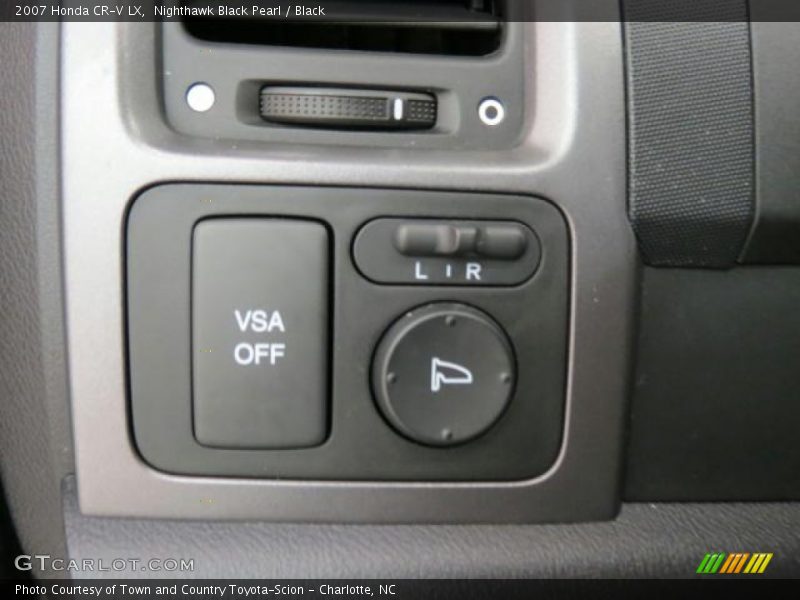 Nighthawk Black Pearl / Black 2007 Honda CR-V LX