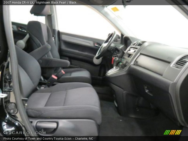 Nighthawk Black Pearl / Black 2007 Honda CR-V LX