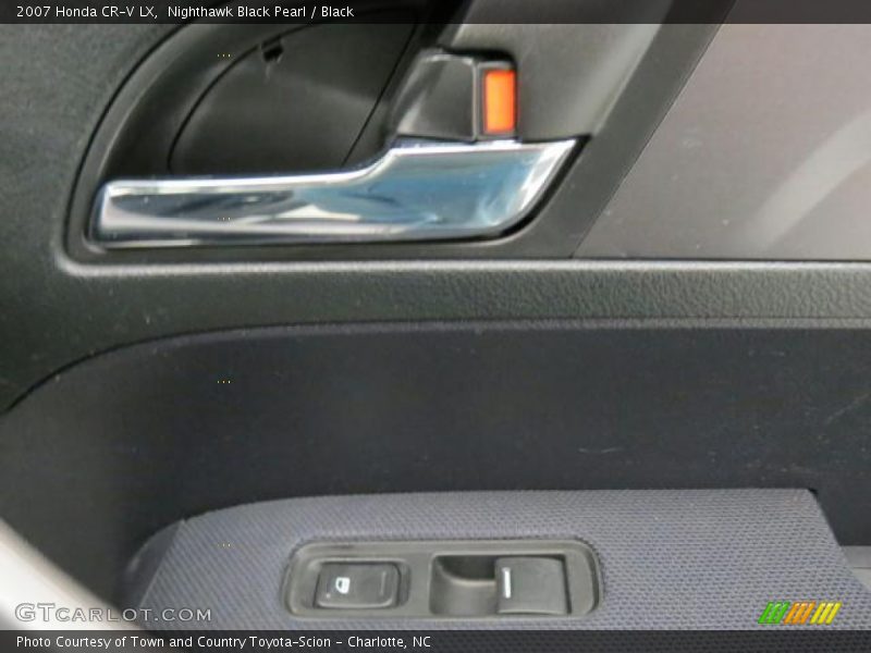 Nighthawk Black Pearl / Black 2007 Honda CR-V LX