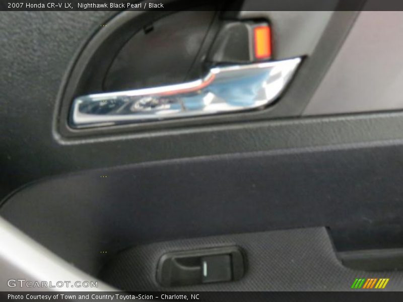 Nighthawk Black Pearl / Black 2007 Honda CR-V LX