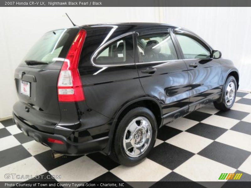 Nighthawk Black Pearl / Black 2007 Honda CR-V LX