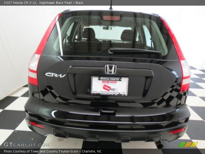 Nighthawk Black Pearl / Black 2007 Honda CR-V LX