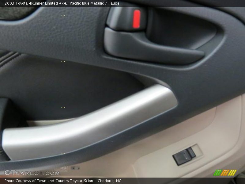 Pacific Blue Metallic / Taupe 2003 Toyota 4Runner Limited 4x4