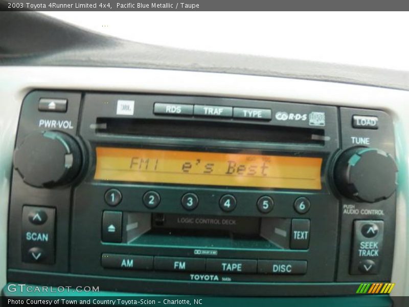 Pacific Blue Metallic / Taupe 2003 Toyota 4Runner Limited 4x4