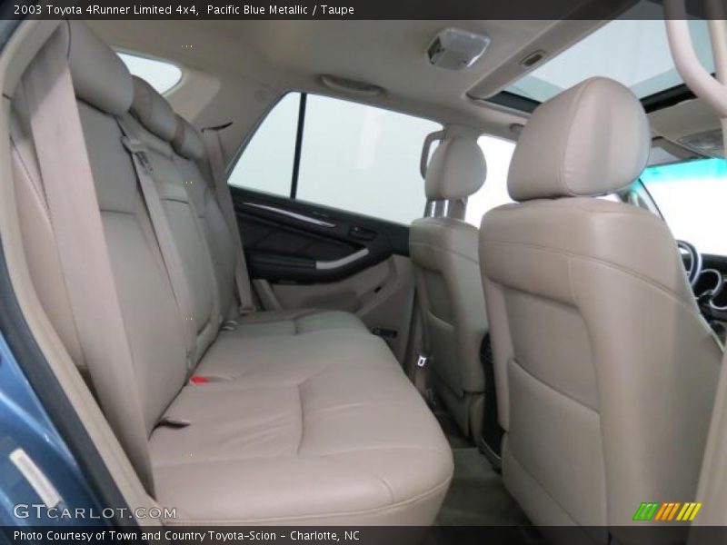 Pacific Blue Metallic / Taupe 2003 Toyota 4Runner Limited 4x4