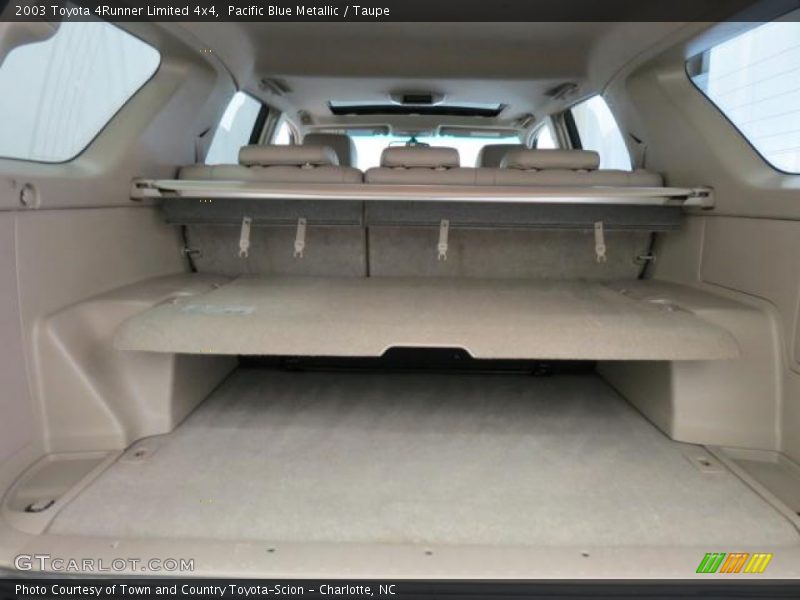 Pacific Blue Metallic / Taupe 2003 Toyota 4Runner Limited 4x4