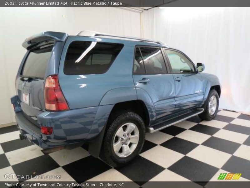 Pacific Blue Metallic / Taupe 2003 Toyota 4Runner Limited 4x4