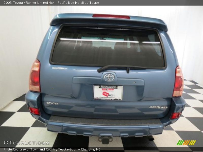 Pacific Blue Metallic / Taupe 2003 Toyota 4Runner Limited 4x4