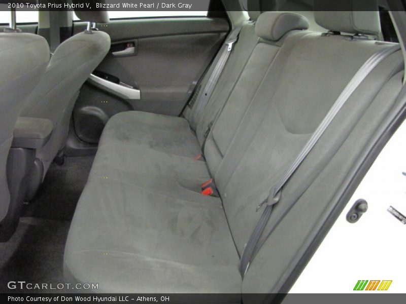 Blizzard White Pearl / Dark Gray 2010 Toyota Prius Hybrid V