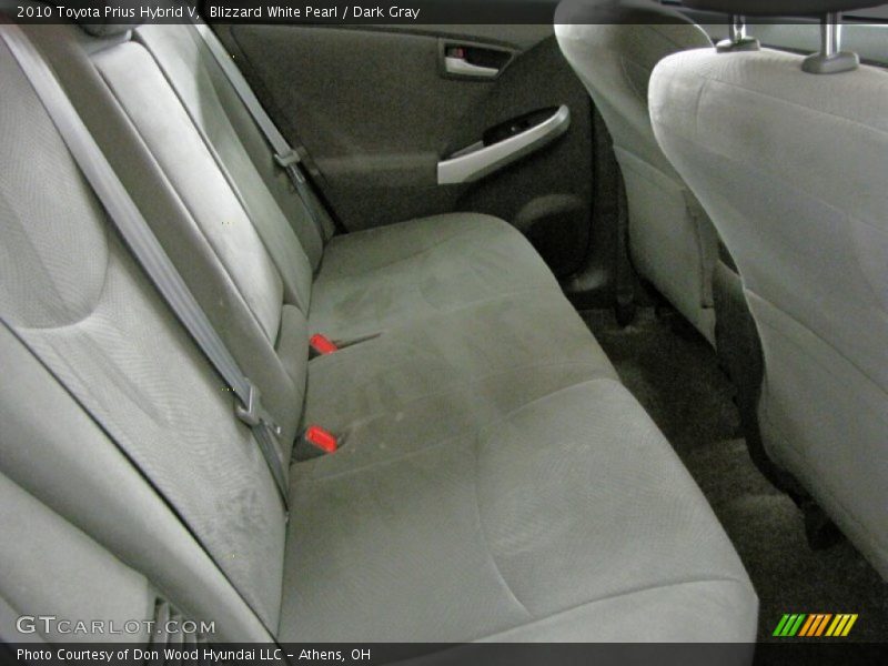 Blizzard White Pearl / Dark Gray 2010 Toyota Prius Hybrid V