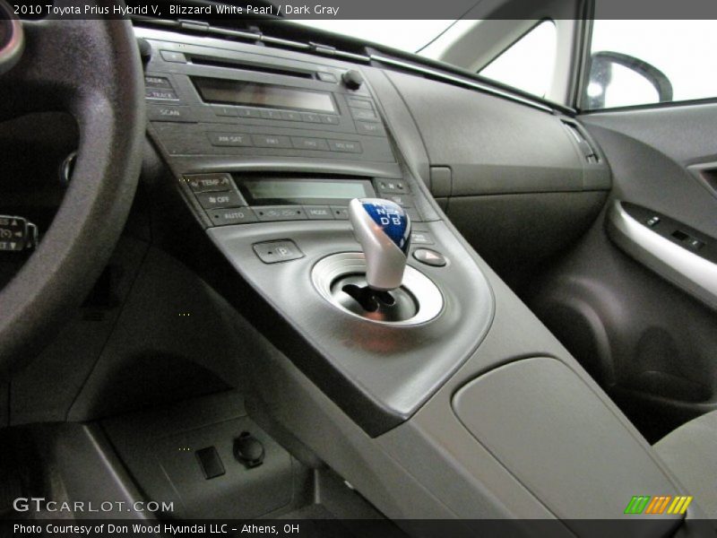 Blizzard White Pearl / Dark Gray 2010 Toyota Prius Hybrid V