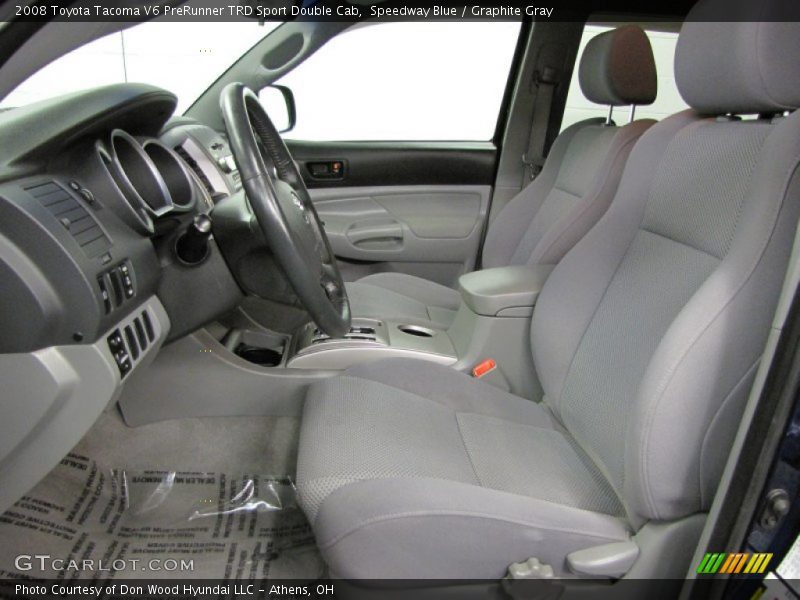 Speedway Blue / Graphite Gray 2008 Toyota Tacoma V6 PreRunner TRD Sport Double Cab