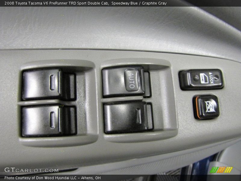 Speedway Blue / Graphite Gray 2008 Toyota Tacoma V6 PreRunner TRD Sport Double Cab