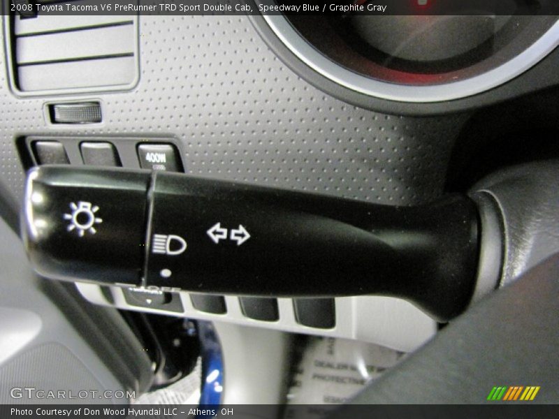 Speedway Blue / Graphite Gray 2008 Toyota Tacoma V6 PreRunner TRD Sport Double Cab