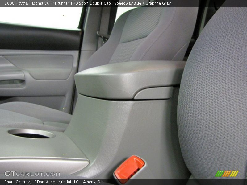 Speedway Blue / Graphite Gray 2008 Toyota Tacoma V6 PreRunner TRD Sport Double Cab