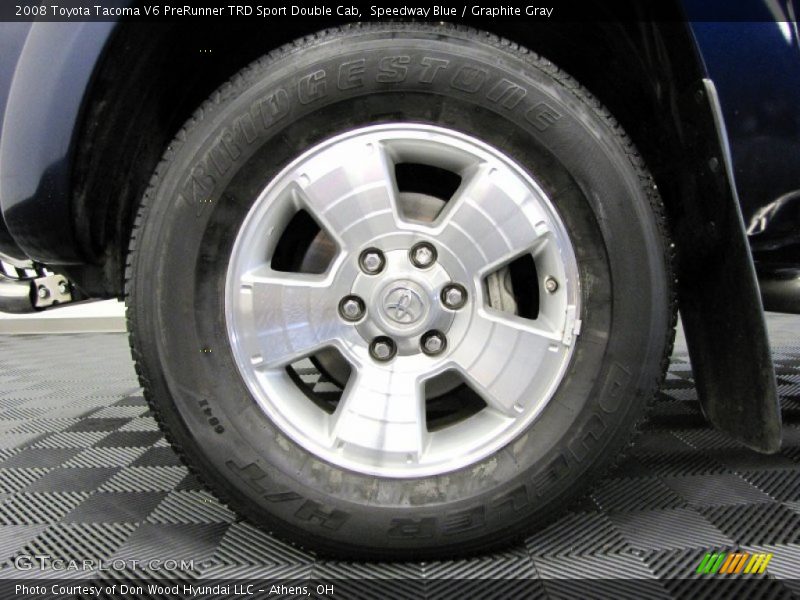 Speedway Blue / Graphite Gray 2008 Toyota Tacoma V6 PreRunner TRD Sport Double Cab
