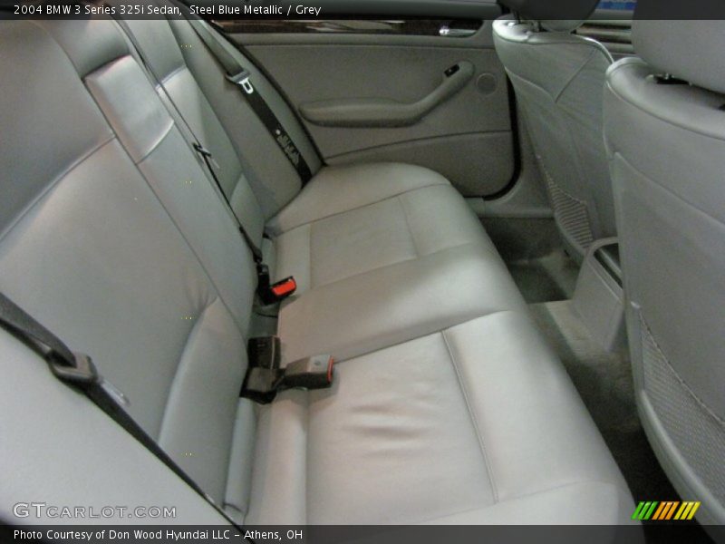 Steel Blue Metallic / Grey 2004 BMW 3 Series 325i Sedan