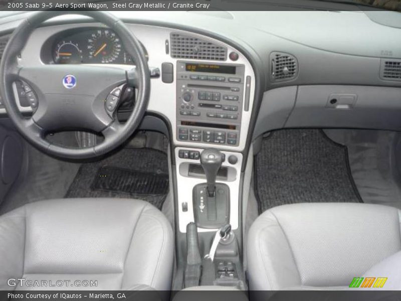 Steel Gray Metallic / Granite Gray 2005 Saab 9-5 Aero Sport Wagon