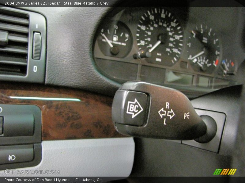 Steel Blue Metallic / Grey 2004 BMW 3 Series 325i Sedan