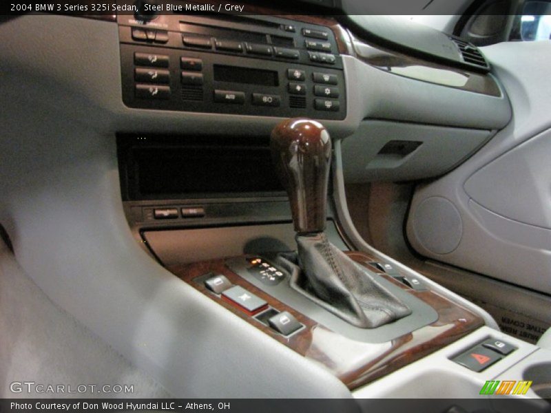 Steel Blue Metallic / Grey 2004 BMW 3 Series 325i Sedan