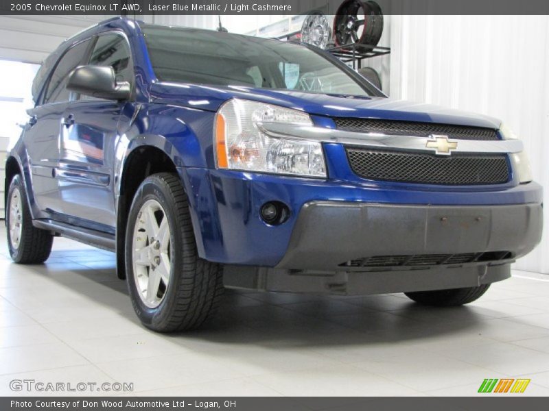 Laser Blue Metallic / Light Cashmere 2005 Chevrolet Equinox LT AWD