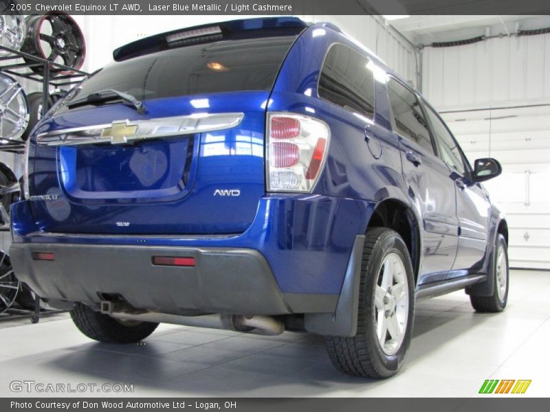 Laser Blue Metallic / Light Cashmere 2005 Chevrolet Equinox LT AWD