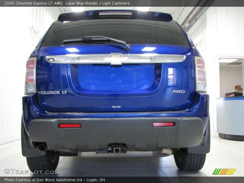 Laser Blue Metallic / Light Cashmere 2005 Chevrolet Equinox LT AWD