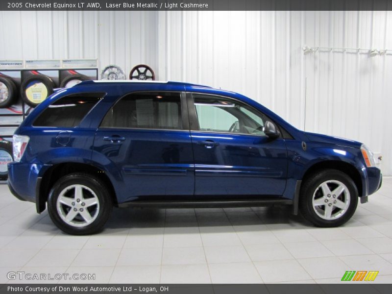 Laser Blue Metallic / Light Cashmere 2005 Chevrolet Equinox LT AWD