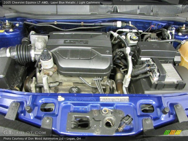 Laser Blue Metallic / Light Cashmere 2005 Chevrolet Equinox LT AWD