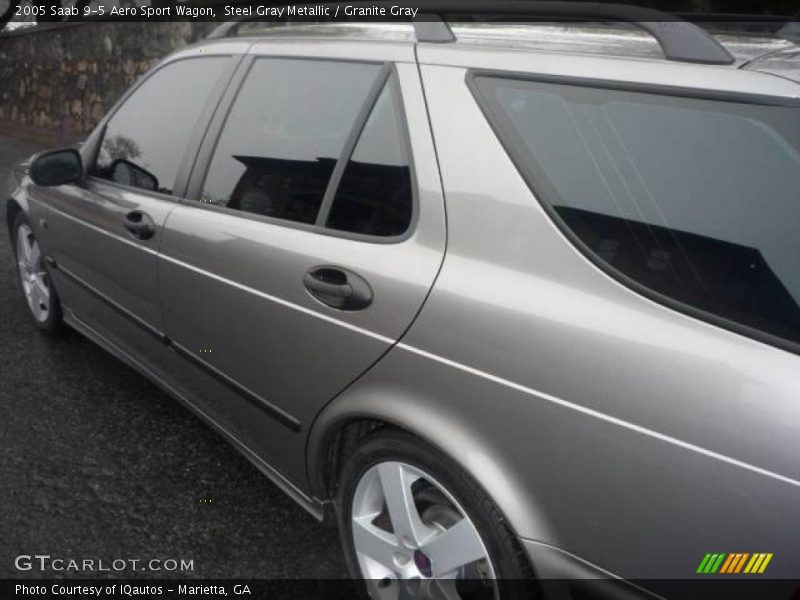 Steel Gray Metallic / Granite Gray 2005 Saab 9-5 Aero Sport Wagon