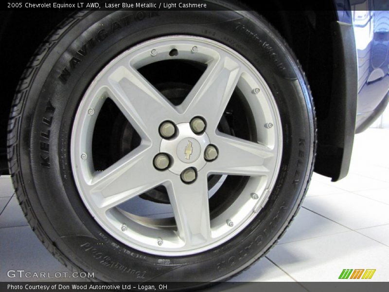 Laser Blue Metallic / Light Cashmere 2005 Chevrolet Equinox LT AWD