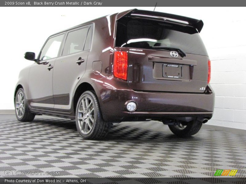 Black Berry Crush Metallic / Dark Gray 2009 Scion xB