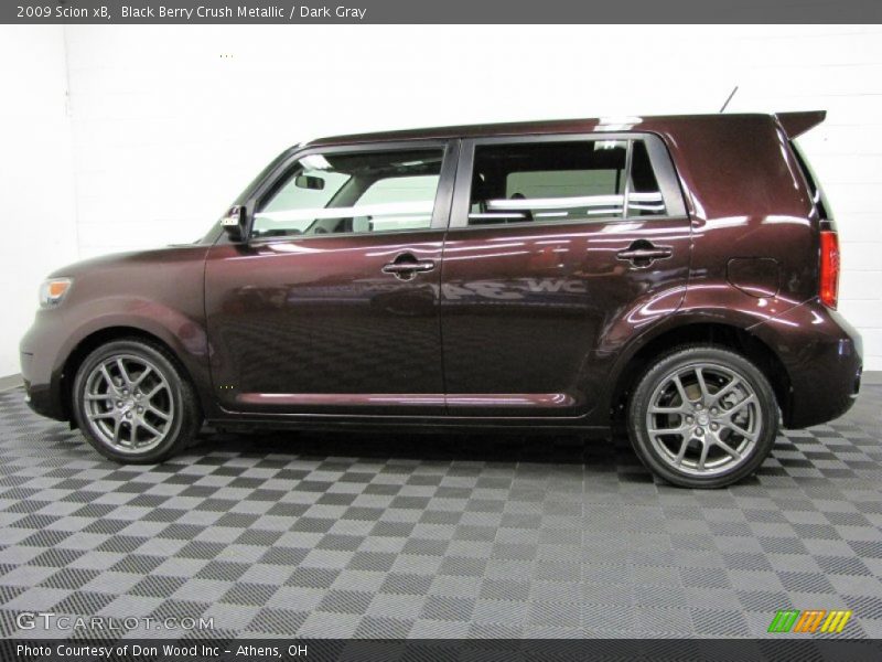 Black Berry Crush Metallic / Dark Gray 2009 Scion xB