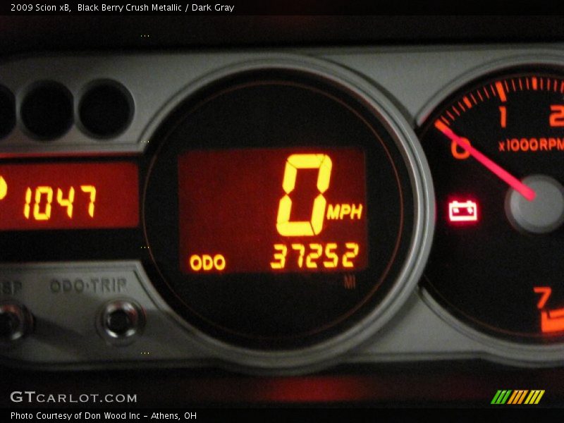 Black Berry Crush Metallic / Dark Gray 2009 Scion xB