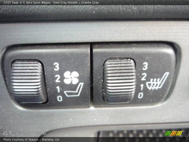 Steel Gray Metallic / Granite Gray 2005 Saab 9-5 Aero Sport Wagon