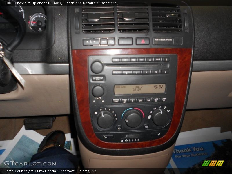 Controls of 2006 Uplander LT AWD
