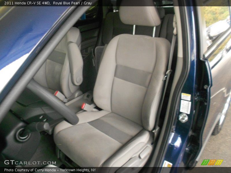 Royal Blue Pearl / Gray 2011 Honda CR-V SE 4WD