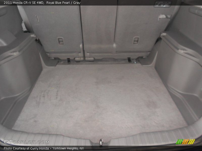 Royal Blue Pearl / Gray 2011 Honda CR-V SE 4WD