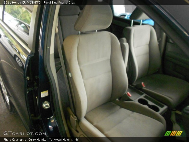 Royal Blue Pearl / Gray 2011 Honda CR-V SE 4WD