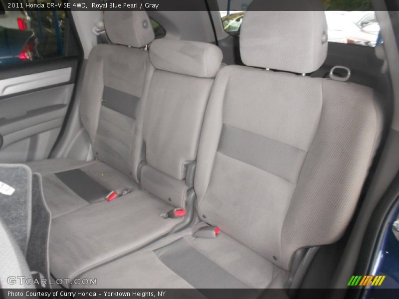 Royal Blue Pearl / Gray 2011 Honda CR-V SE 4WD