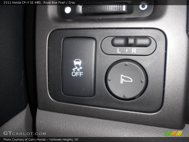 Royal Blue Pearl / Gray 2011 Honda CR-V SE 4WD