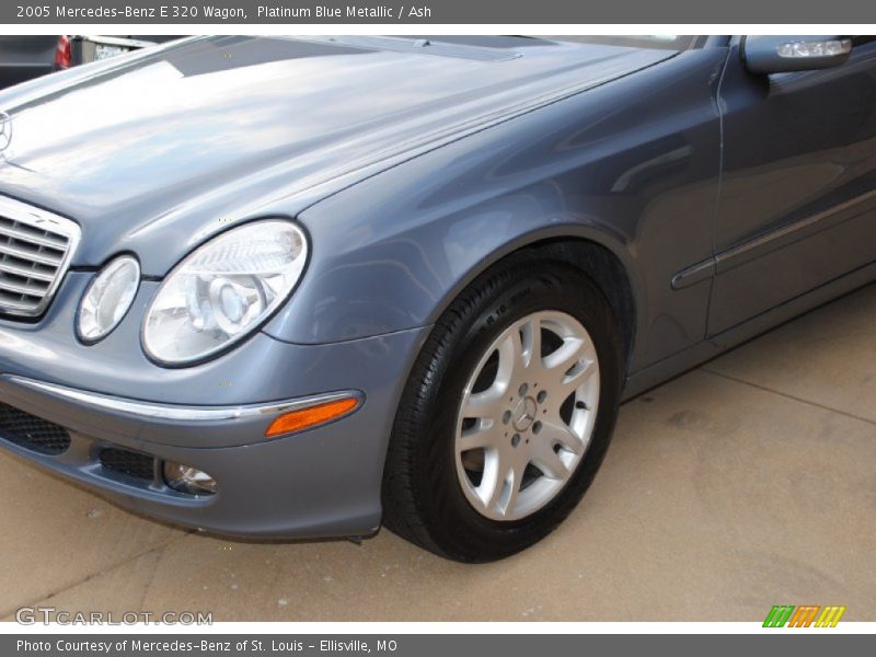 Platinum Blue Metallic / Ash 2005 Mercedes-Benz E 320 Wagon