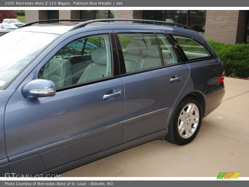 Platinum Blue Metallic / Ash 2005 Mercedes-Benz E 320 Wagon