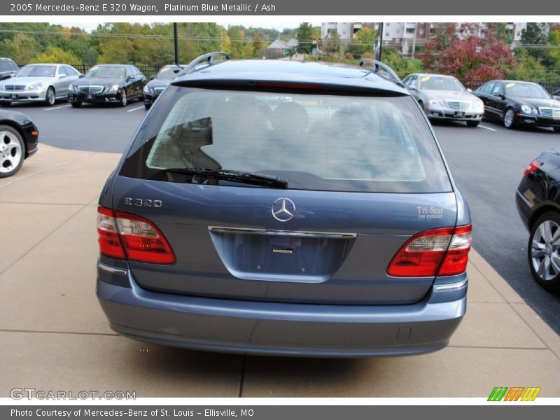 Platinum Blue Metallic / Ash 2005 Mercedes-Benz E 320 Wagon